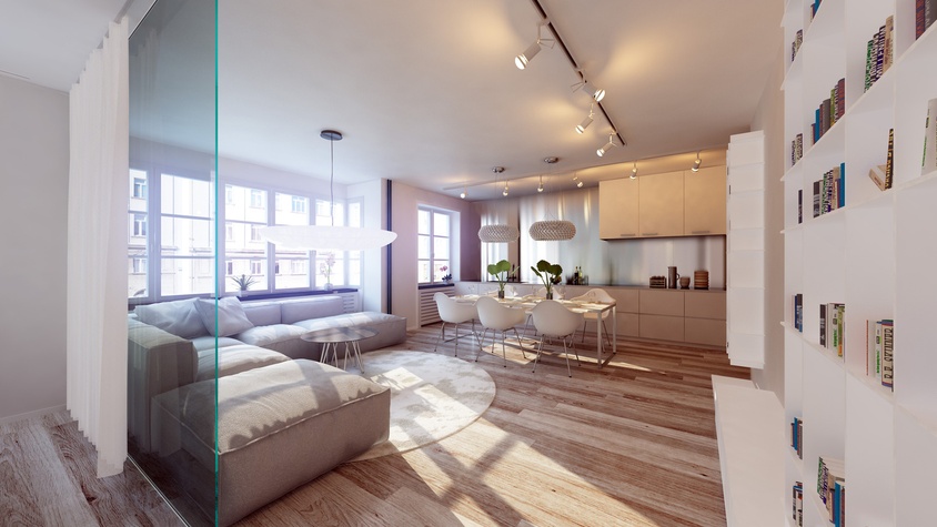 3 pièces - 91m² - 2400€ CC - Paris 14ème